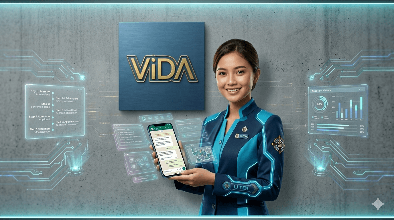 UTDI Hadirkan ViDA, Asisten Virtual untuk Layanan Calon Mahasiswa